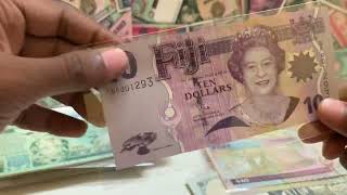 Sorting New Bank Notes - Added To The Store