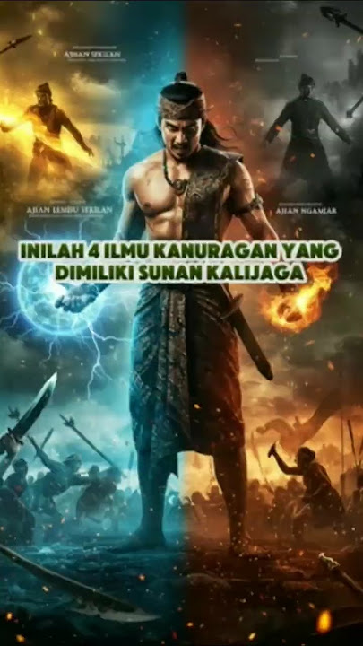 Inilah 4 ilmu kanuragan yang dimiliki sunan kalijaga #shorts #shortsfeed #sejarahindonesia