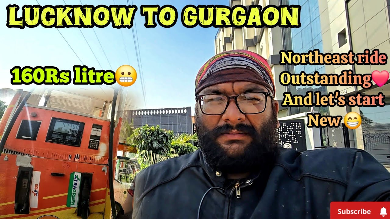 160Rs LITRE DALVANA PADA {Ab Next kha} LUCKNOW TO GURGAON #himalayan450