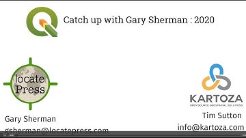 Gary Sherman QGIS Checkin 28 August 2020