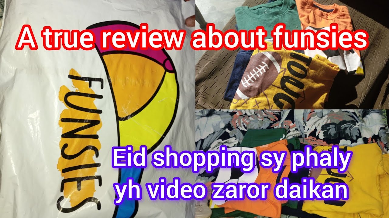 A true review about funsies kids online shopping//Funsies brand kids apparel review