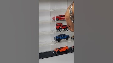Checkout the ASMR Unboxing of this amazing Display case for Hotwheels with working LED lights 😍❤️