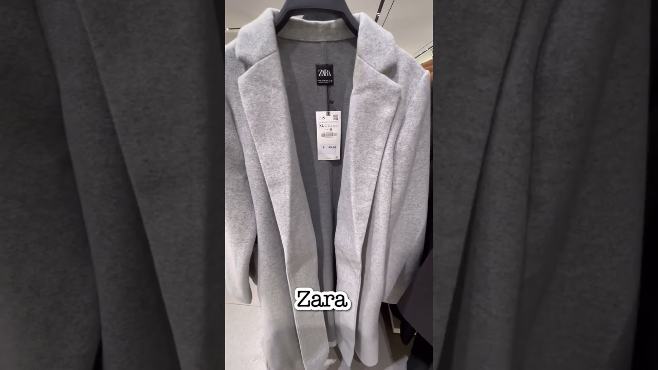 ZARA GRAY COAT 