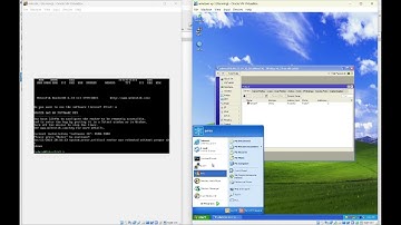 Membuat hotspot pada mikrotik dan windows xp di virtual box