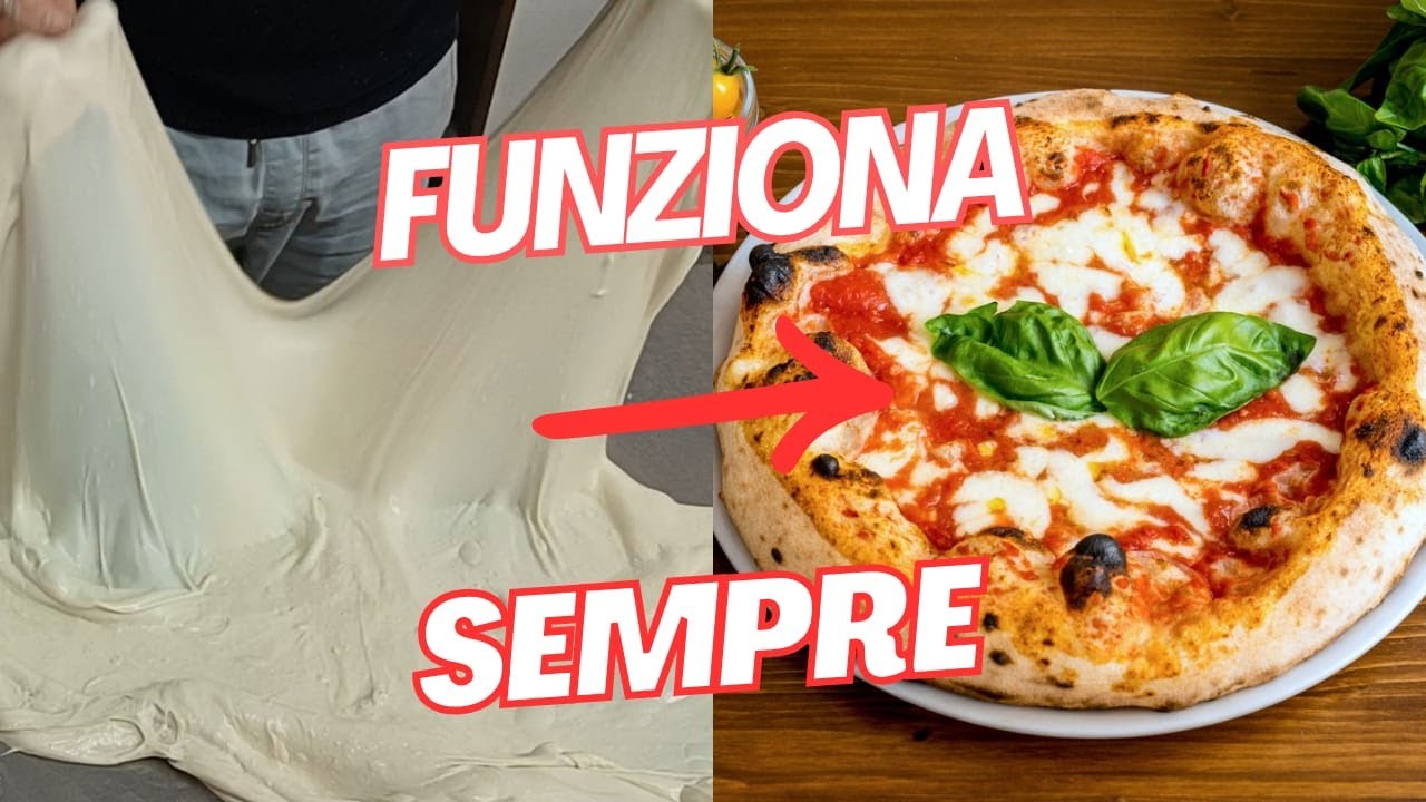 IMPASTO GARANTITO! La pizza che NON FALLISCE MAI!!