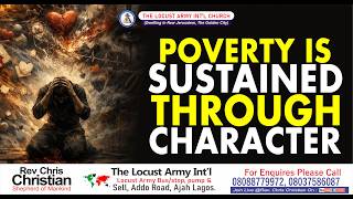 Rev Chris Christian | Poverty is Sustained Through Character