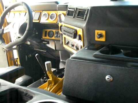 Leon O Duramax H1 Hummer Custom Leather Interior