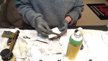 HK VP9 FDE cleaning after match heckler & koch h&k