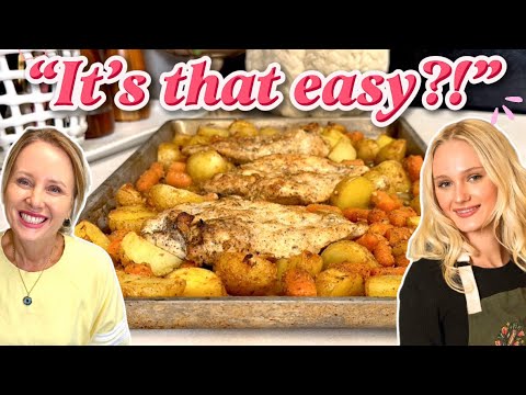 Making Tini’s Super Easy One-Pan Meal! 😱 We were SHOCKED!