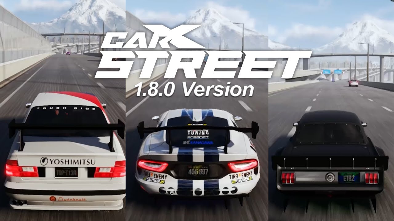 CarX Street 1.8.0 Version - M34, VPR, HNG Fully Upgrade (Ultimate Parts) + Drifting