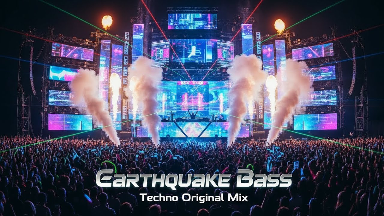 Earthquake Bass - Melodic Techno & Big Room Festival Original Mix