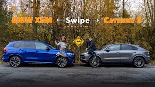 2021 BMW X5M vs Porsche Cayenne S Coupé / Real World Comparison