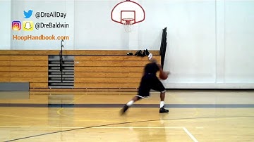 One-Hand-Under Crossover, 2-Step Crossover Drive Finish Pt. 1 | Dre Baldwin