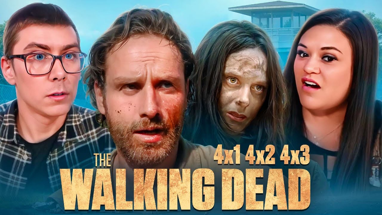The Walking Dead 4x1–4x3 — The Prison Starts to Fall |First Time Watching|