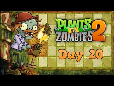 Plants vs Zombies 2 | Lost City Day 20 | Walkthrough - YouTube