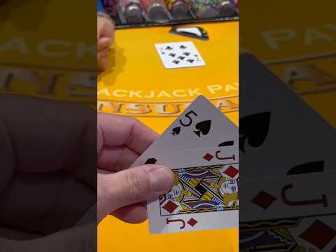 #blackjack side bet SAVES the day! #gambling #casino