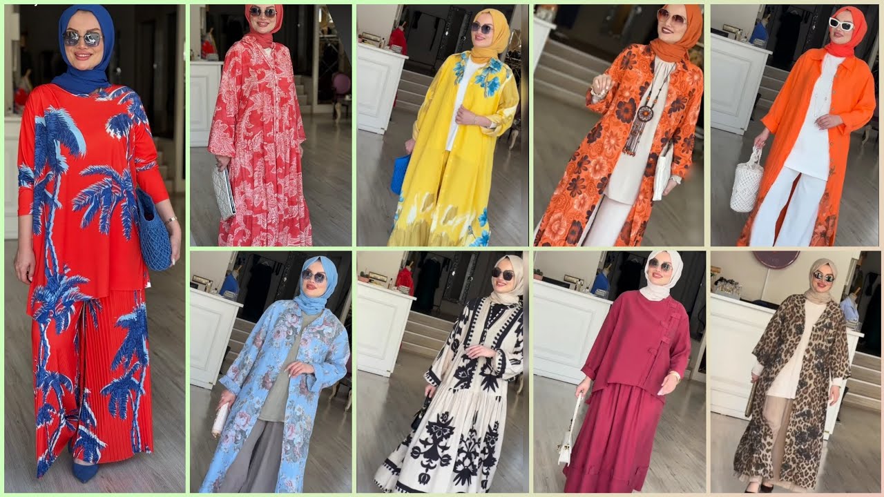 اطلالات تركية أنيقة محتشمه للمحجبات  Modiste Turkish hijab outfits 2025