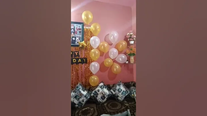 Birthday Decoration meesho online shopping#GODGIFT