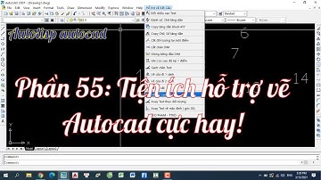 Phần 55: TIỆN ÍCH LISP HỖ TRỢ VẼ KẾT CẤU - LISP CAD HAY THÔNG DỤNG |AUTOLISP AUTOCAD|