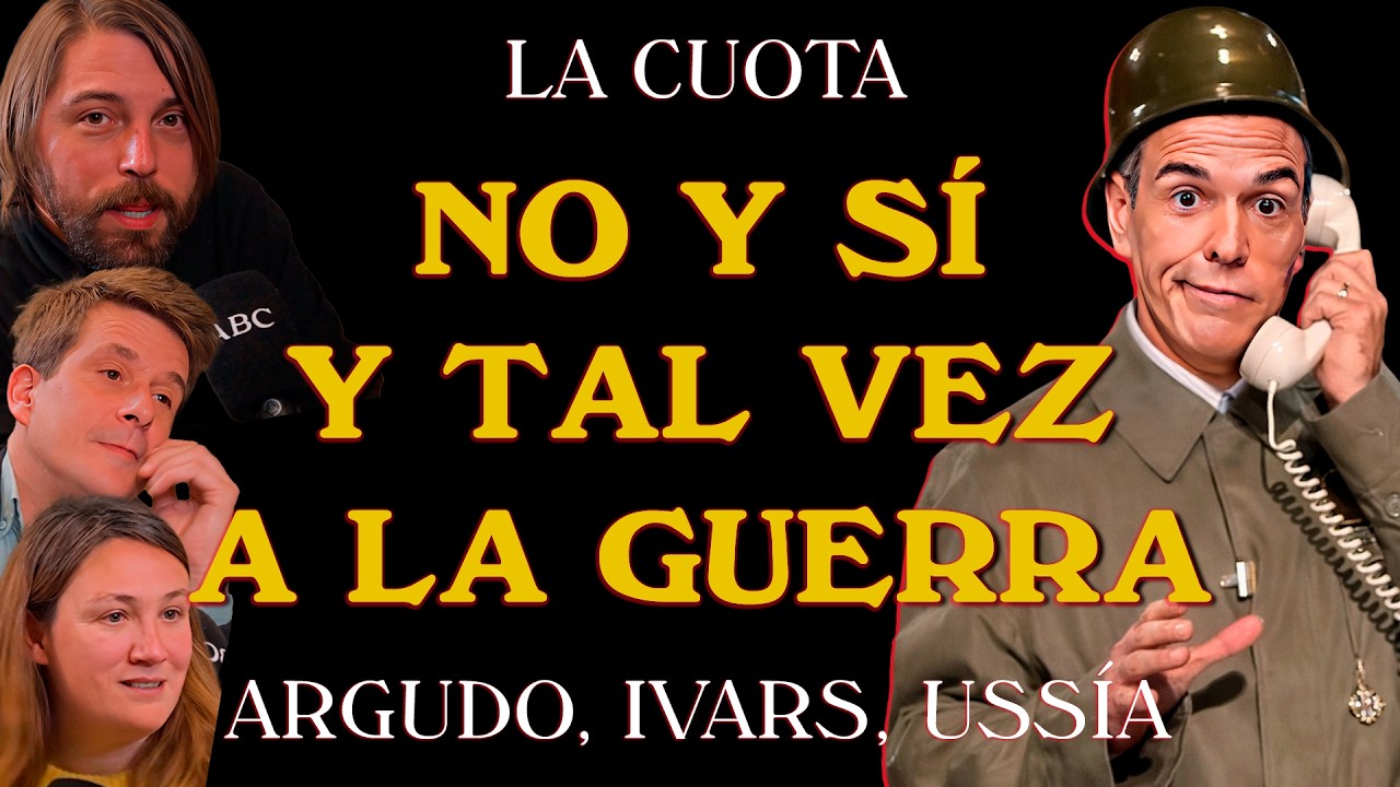 SÁNCHEZ ACIERTA, A LA GUERRA NO SE VA A HACER CHISTES | Soto Ivars, Argudo, Ussía