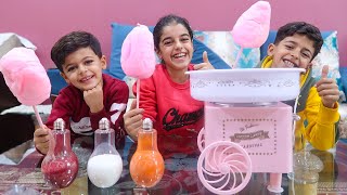 اشترينا ماكينة غزل البنات || machine cotton candy