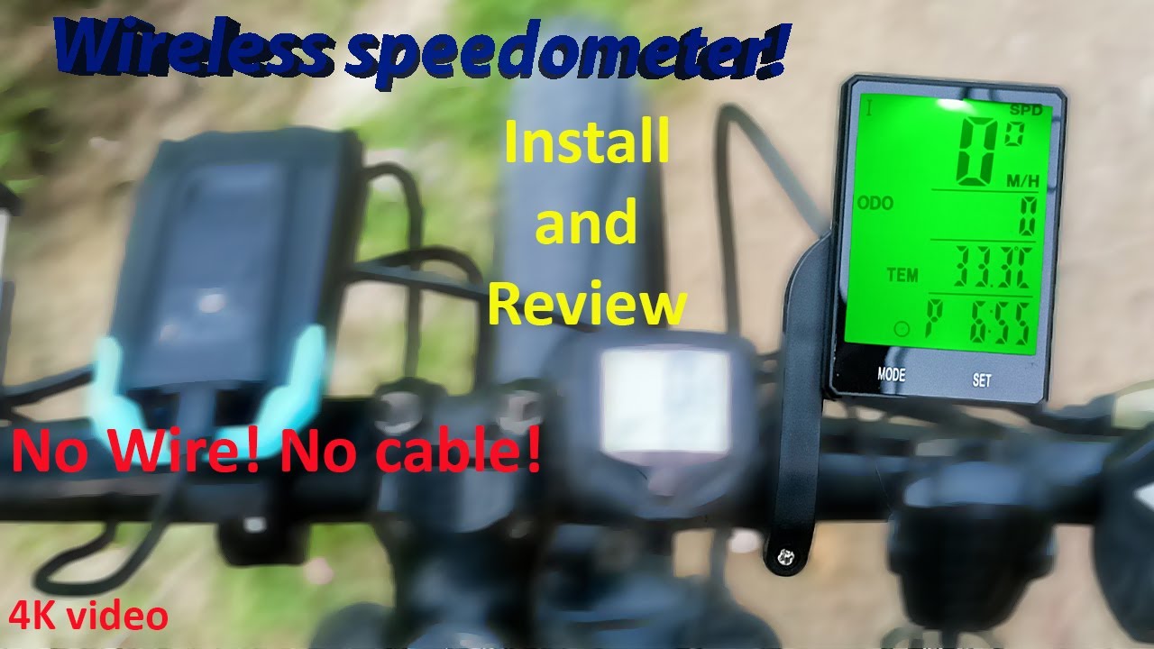 best wireless bicycle speedometer