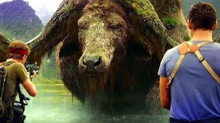 GIANT BUFFALO Scene - Kong: Skull Island (2017) (Telugu scene) [Classic Scenes]