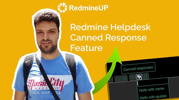 Redmine Helpdesk Canned Response Feature