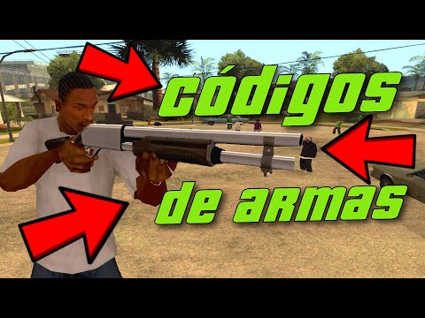 Qual é o código das armas GTA San Andreas? 