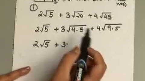 10.4.1 Roots, Radicals and Root Functions: Add and Subtract Radical Expressions