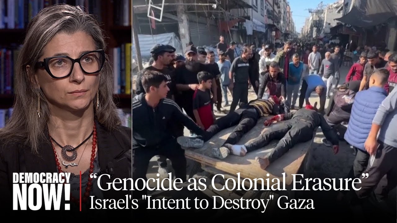 "Genocide as Colonial Erasure": U.N. Expert Francesca Albanese on Israel's "Intent to Destroy" Gaza