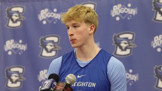 Creighton's Jackson McAndrew full press conference from Dec. 02, 2024
