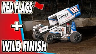 4 RED FLAGS IN 1 RACE At Silver Dollar Speedway!