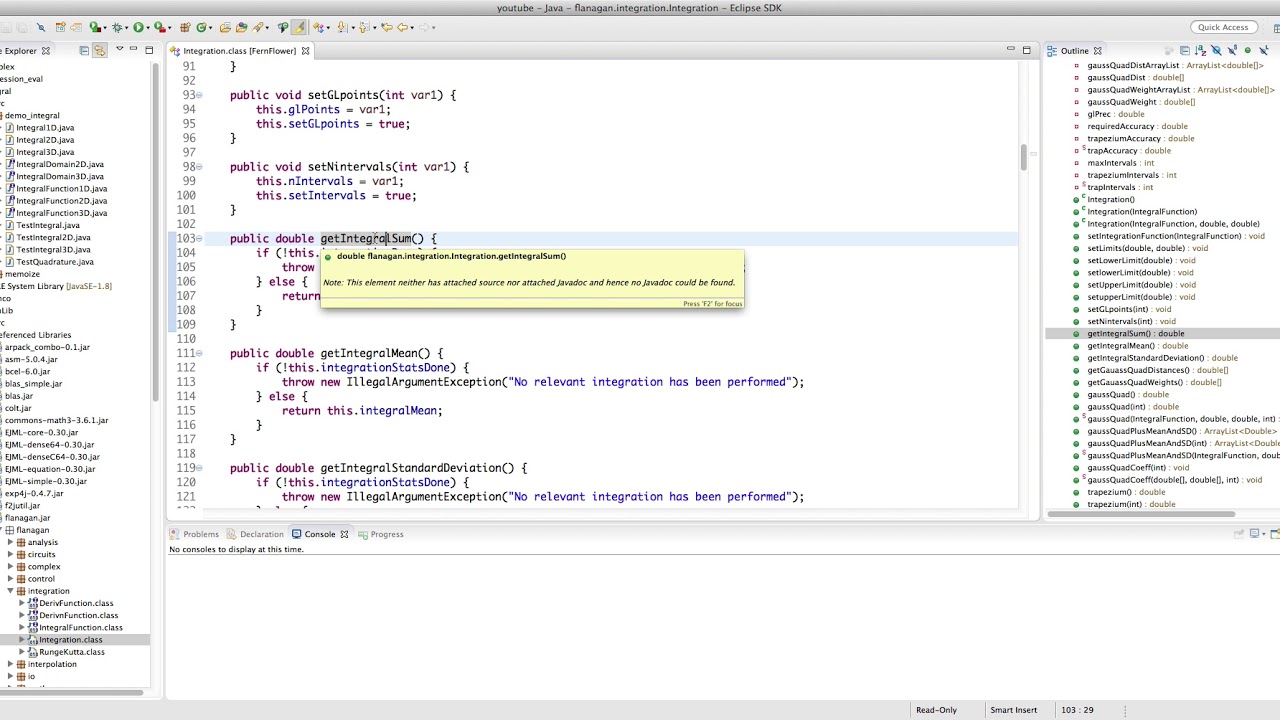 Java for Scientific Computing: Libraries for Numerical Integration ...