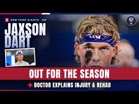 Jaxson Dart - Doctor explains injury, surgery & rehab