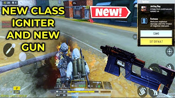 NEW CLASS IGNITER AND NEW SMG SEASON 7#codmobile #callofdutymobile