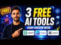 Free AI Tools for Content Creators 2026 | ChatGPT Canva CapCut for YouTube Growth