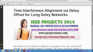 Time Interference Alignment via Delay Offset for Long Delay Networks