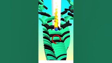 stack ball 3d game || stack ball 3d ||ball stack -android game #YouTube shorts #viral #strak ball