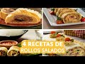 4 recetas de rollos salados, ¡fáciles y rendidores! | Kiwilimón