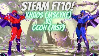 Mvc2 Steam Ft10  Khaos mscyke Vs Gcon msp 042926
