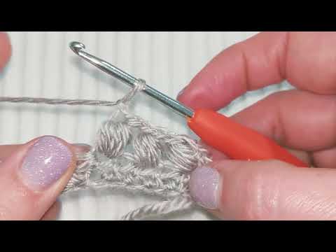 How to CROCHET Puff Stitches in a round
