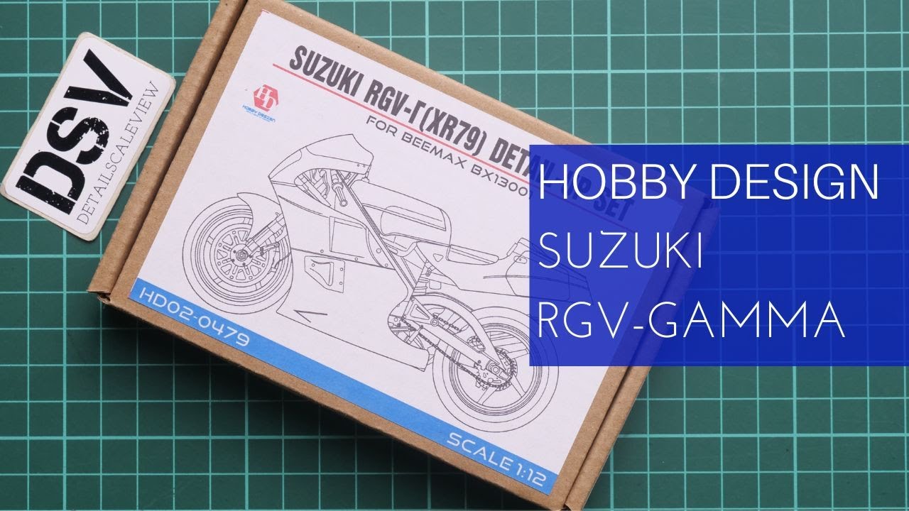 Hobby Design 1/12 Suzuki RGV-Gamma Upgrade Set (HD02-0479) Review