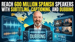 Reach 600 Million Spanish Speakers with Subtitling, Captioning, and Dubbing