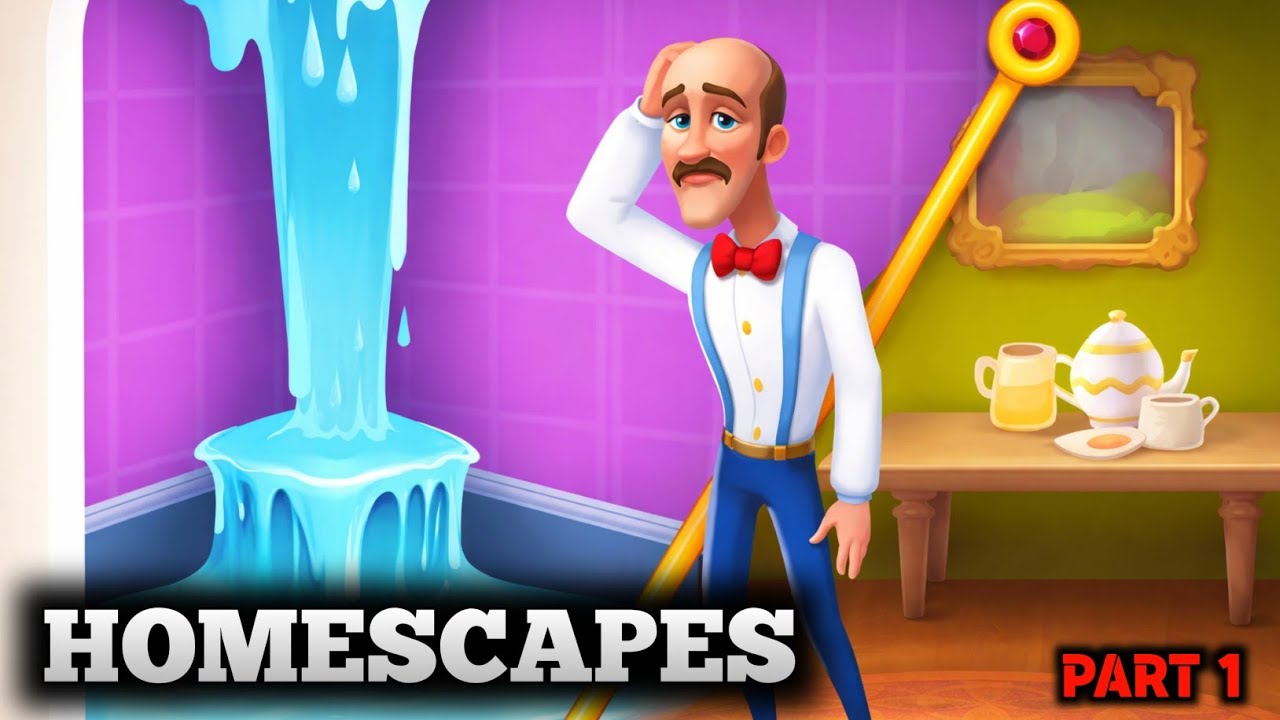 HOMESCAPES GAMEPLAY / MASTERJATIN / PART 1 #Homescapes #gameplay #masterjatin #part1 