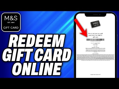 How To Redeem M&S Gift Card Online Easy Fix