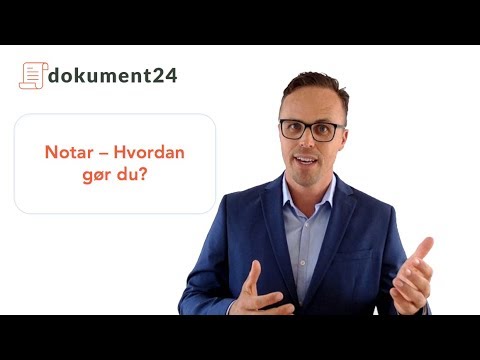 Video: Sådan Certificeres Et Dokument Hos En Notar