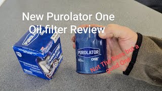 New Purolator One PL14610 oil filter review