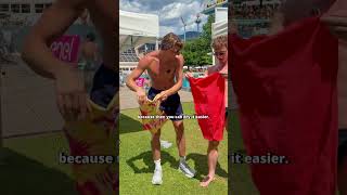 Shammy with Jack Laugher Shammy with Jack Laugher