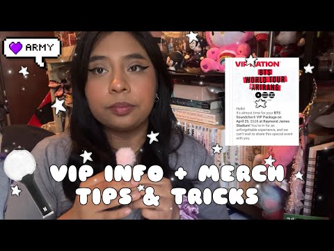 BTS 'ARIRANG' TOUR VIP INFORMATION + BUYING MERCH TIPS ✨ - YouTube